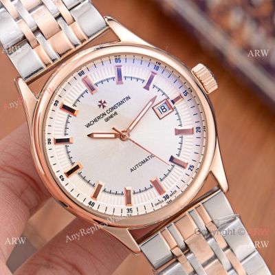 Vacheron Constantin Copy Geneve 2-Tone Rose Gold Watches